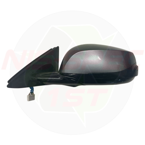 Infiniti Q30 Passengers Door Mirror In Metallic Gray KAD 2016-2019