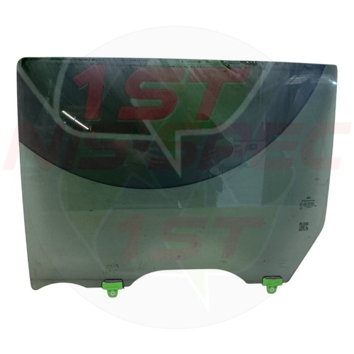 Nissan Navara NP300  Passenger Side Rear Door Window Glass 2016-2022